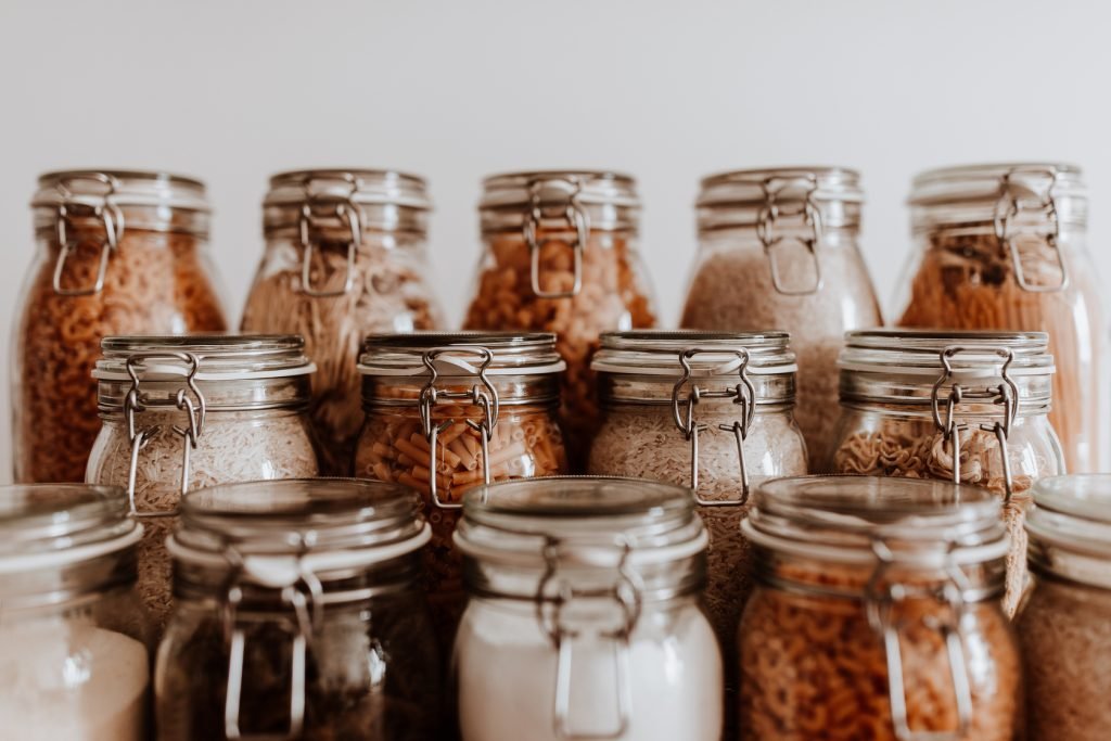 Affordable Home Upgrades - decluttering jars